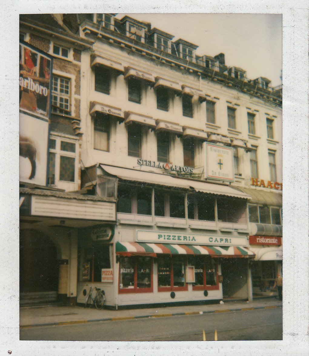 Ristorante-Pizzeria Capri aan het Wilsonplein, jaren 1980