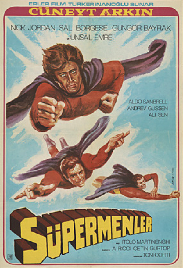 Süpermenler, een Italiaans-Turkse actiefilm, 1979 – collectie Stanford University Süpermenler, een Italiaans-Turkse actiefilm, 1979 – collectie Stanford University