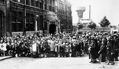 Spaanse kinderen in Gent - 1937 ©Amsab-ISG