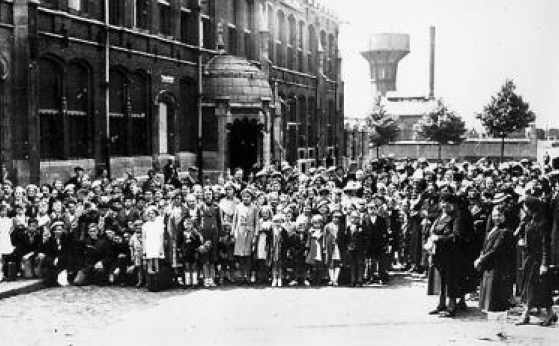 Spaanse kinderen in Gent - 1937 ©Amsab-ISG